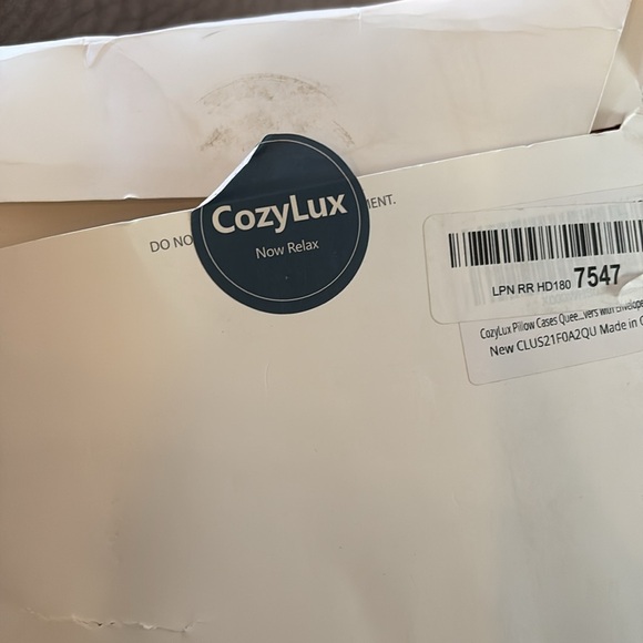 CozyLux Pillow Cases Queen Set of 2, size 20x30. Color - burnt orange.Brand new! - Picture 13 of 13